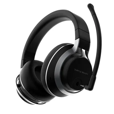 Turtle Beach Stealth Pro Multiplatform Wireless Noise-Cancelling Gaming Headset for PlayStation  (Black)