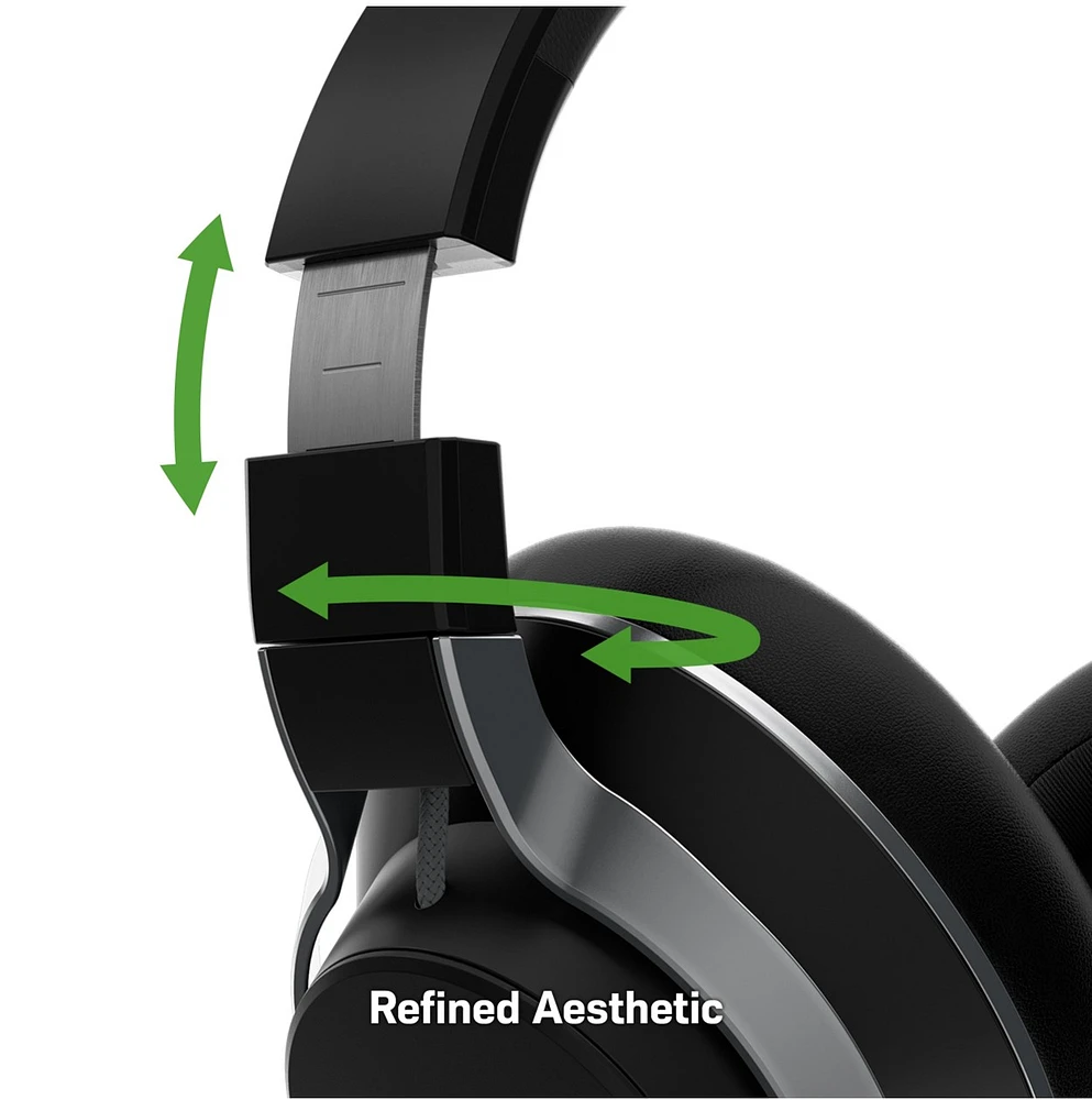 Casque gaming antibruit multiplateforme sans fil Turtle Beach® Stealth™ Pro pour Xbox (noir) 