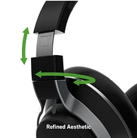 Casque gaming antibruit multiplateforme sans fil Turtle Beach® Stealth™ Pro pour Xbox (noir) 