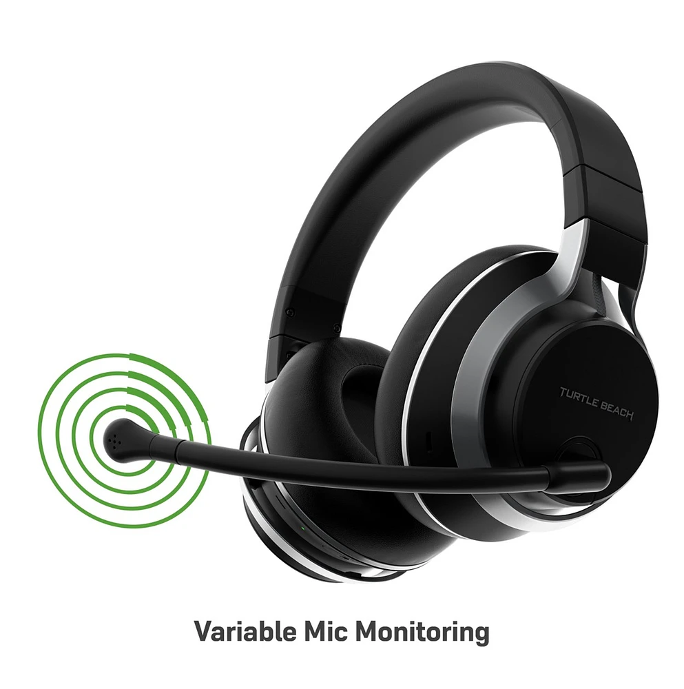 Casque gaming antibruit multiplateforme sans fil Turtle Beach® Stealth™ Pro pour Xbox (noir) 