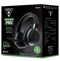 Casque gaming antibruit multiplateforme sans fil Turtle Beach® Stealth™ Pro pour Xbox (noir) 