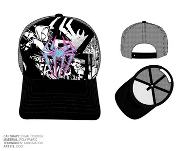 Spider Man: Across the Spiderverse - Gwen Truckers Hat 