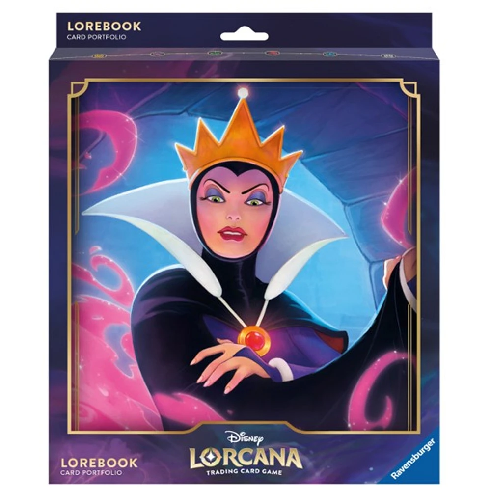 Lorcana Trading Card Game: Lorebook Card Portfolio 10 pages