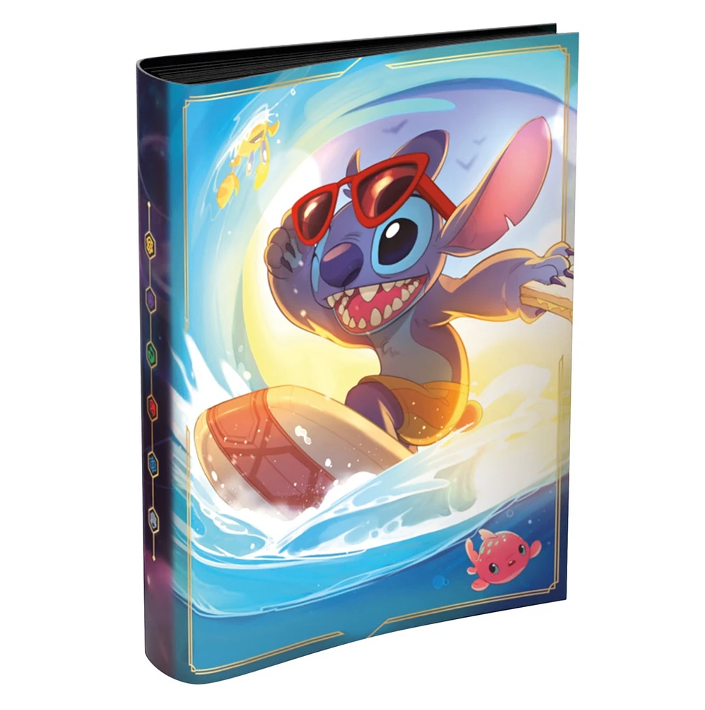 Lorcana Trading Card Game: Lorebook Card Portfolio 10 pages - Stitch 