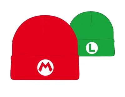 Super Mario: Luigi & Mario Beanie 2 Pack 