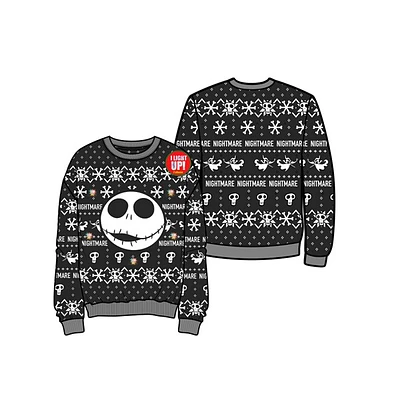 The Nightmare Before Christmas: Jack Holiday Light-up Sweater - XXL 