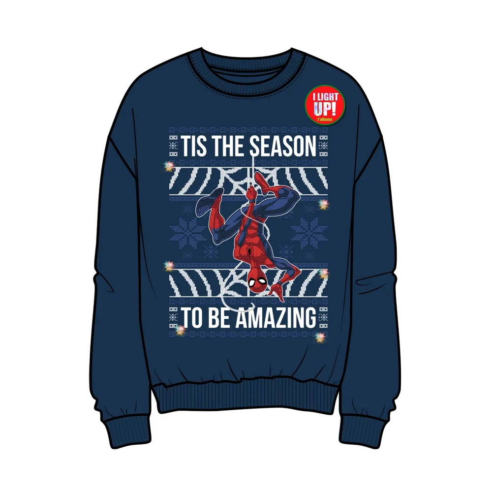 Spider-Man Light up Holiday Sweater