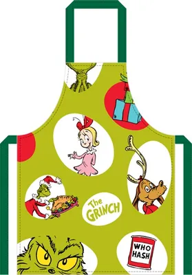 How the Grinch Stole Christmas - Green Apron 