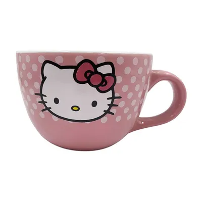 Hello Kitty Dots Soup Mug 