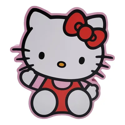 Hello Kitty Waving Box Wall Sign 