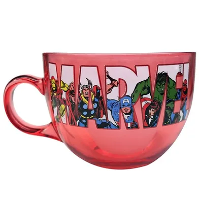 Marvel Avengers Glass Mug 