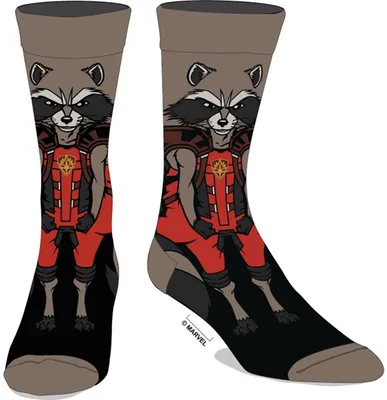 Guardians of the Galaxy: Rocket 360 Crew Socks 