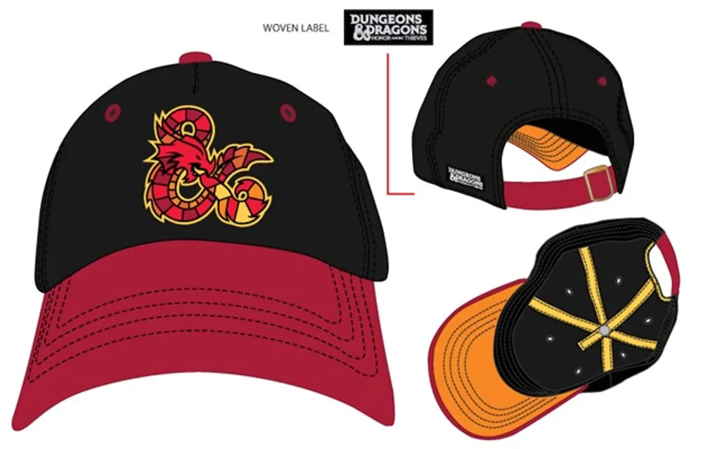 Dungeon & Dragons: Honor Among Thieves Logo Black Cap 