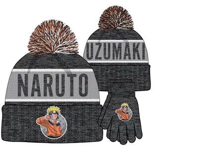 Naruto Hat and Gloves Set 