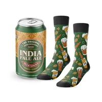 Mens IPA Beer Socks in Can 