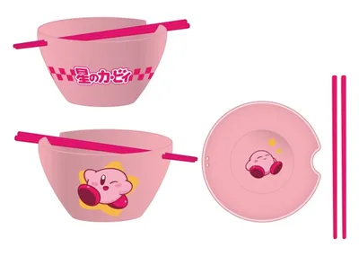 Kirby Pink Ramen Bowl 