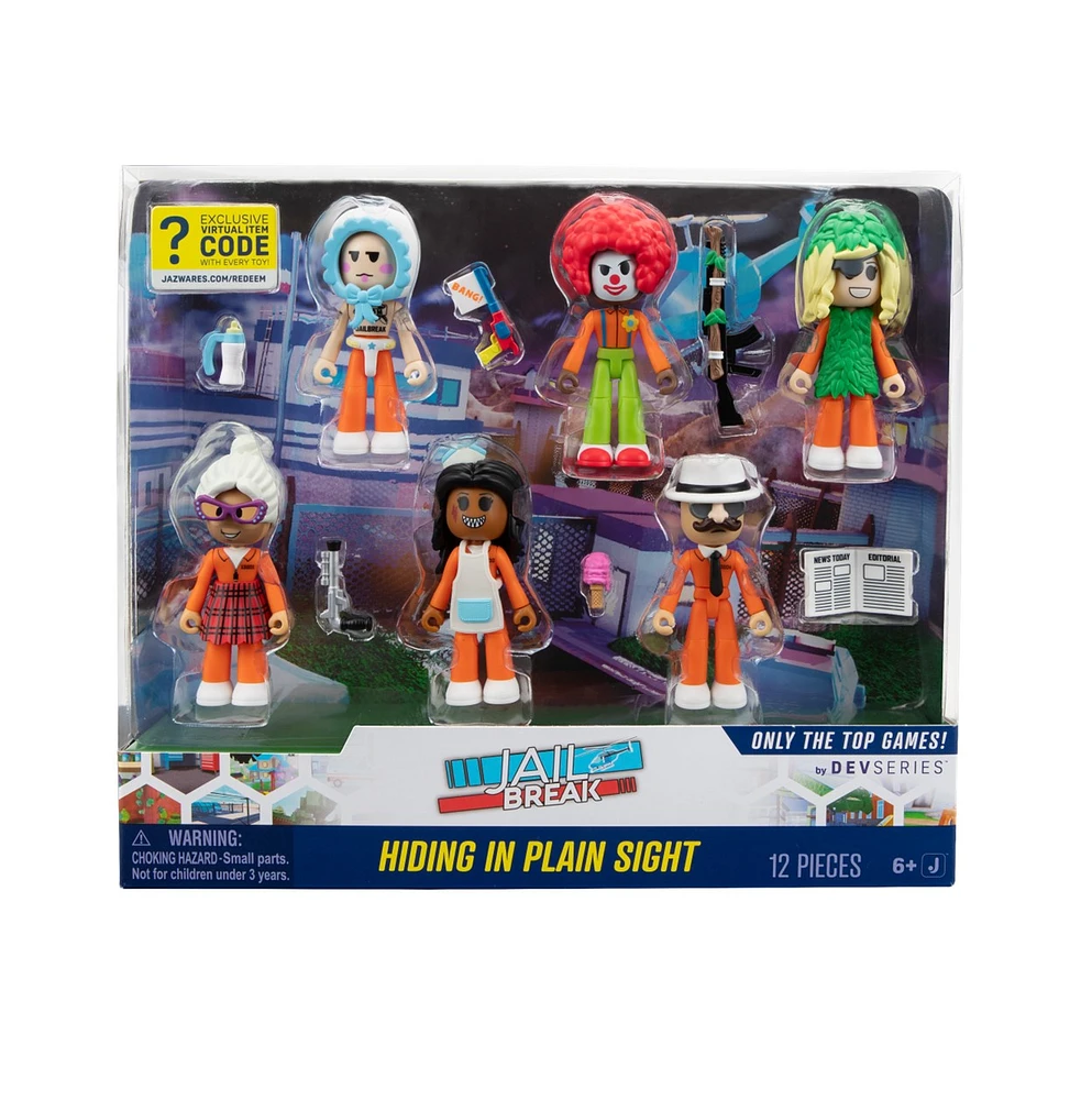 DevSeries 6 Figure Multipack – One Variation Chosen at Random