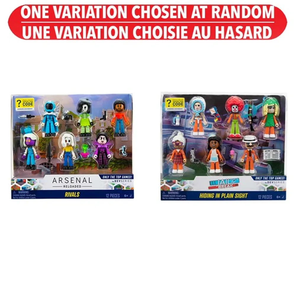 DevSeries 6 Figure Multipack – One Variation Chosen at Random