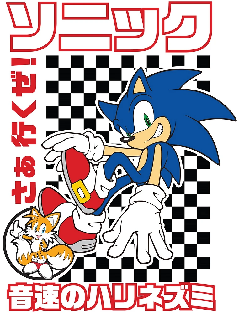 Sonic Kanji Long Sleeve T-shirt
