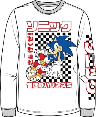 Sonic Kanji Long Sleeve T-shirt - XL 