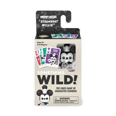 Something Wild! Steamboat Willie Card Game 