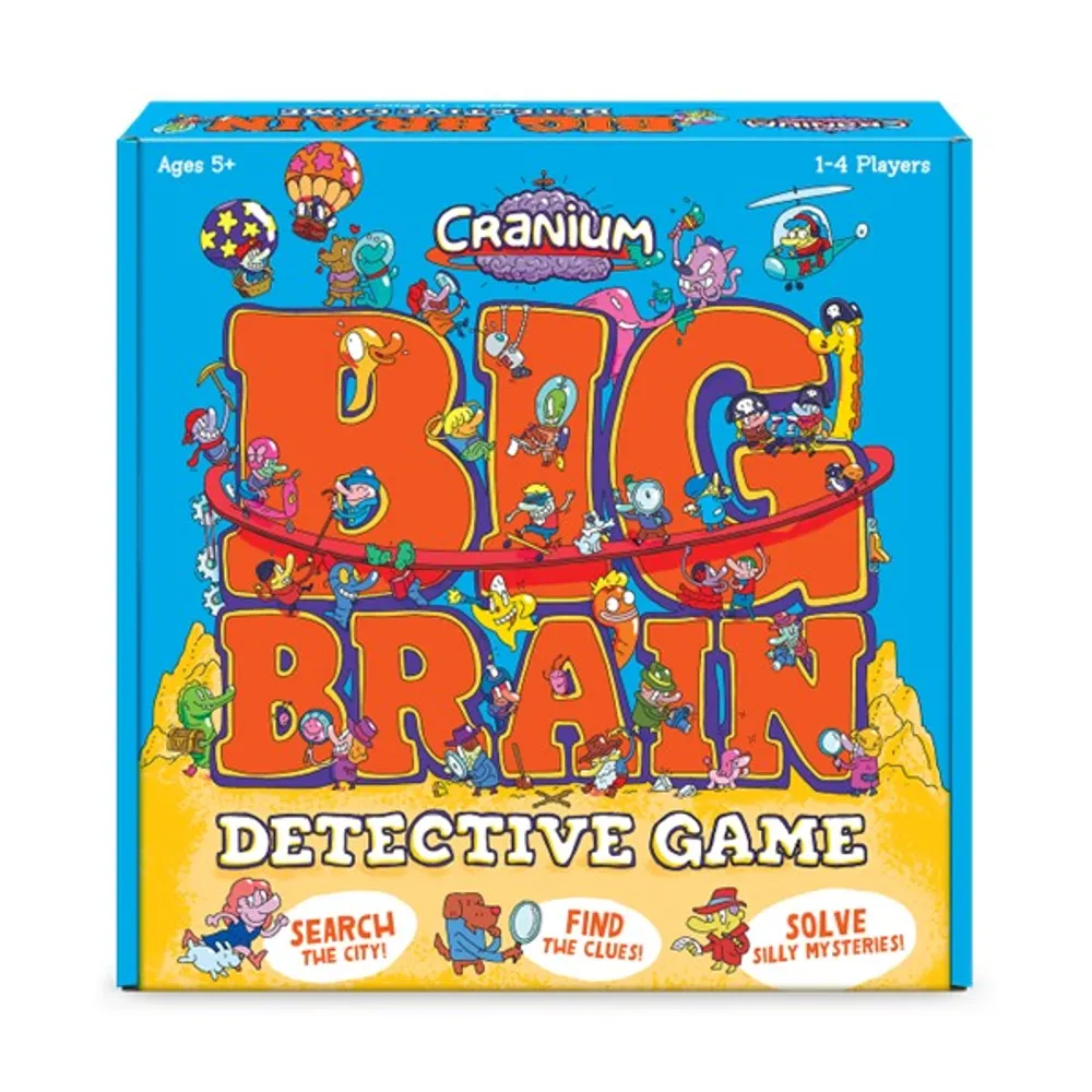 Cranium Big Brain Detective Game 