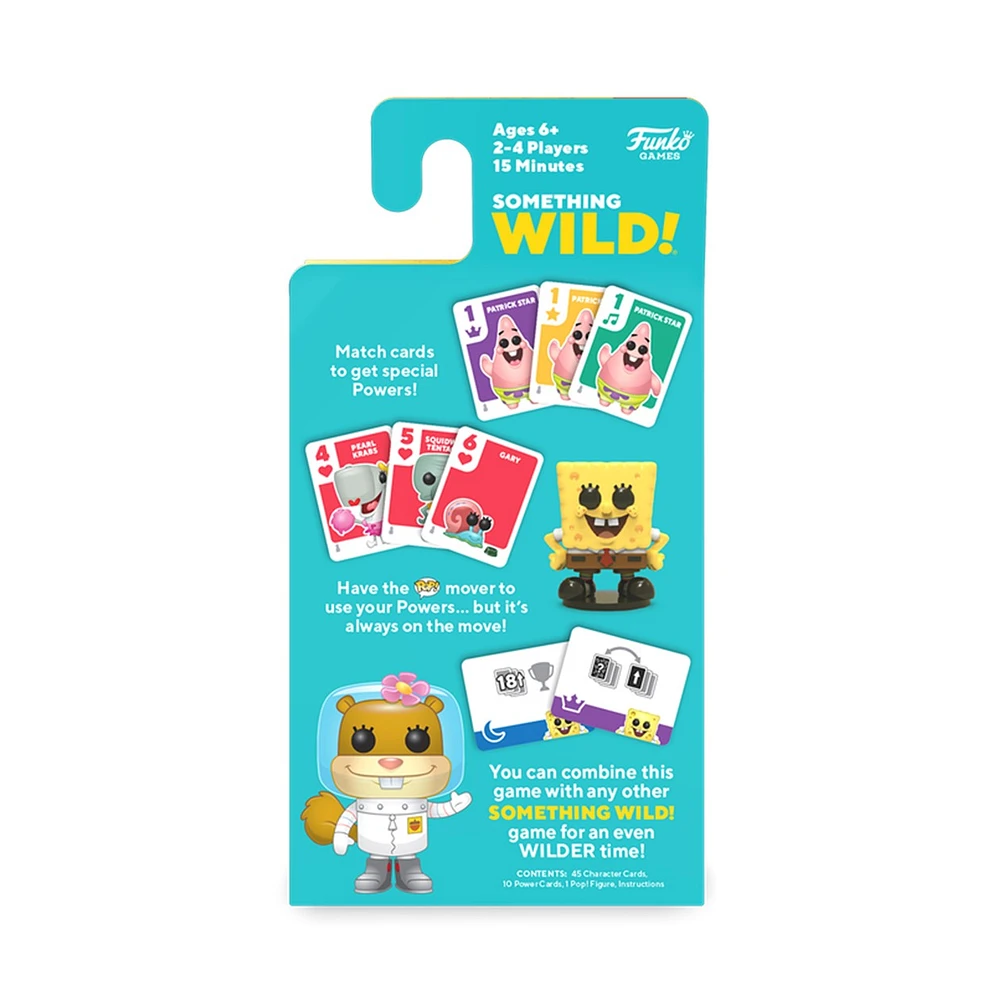 Something Wild! Spongebob Squarepants Card Game 
