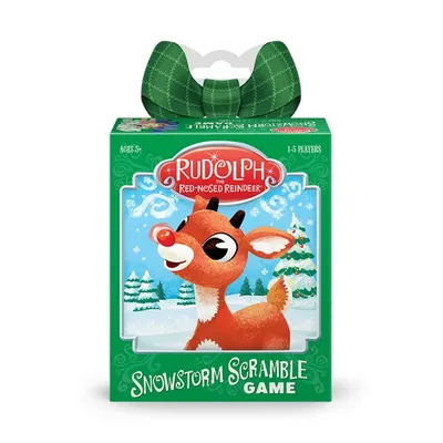 Rudolph The Red-Nosed Reindeer Snowstorm Scramble Game 