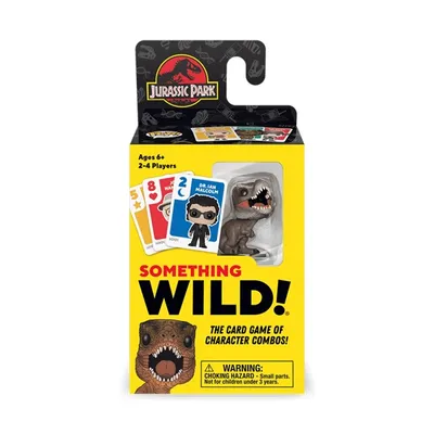 Something Wild! Jurassic Park Card Game 