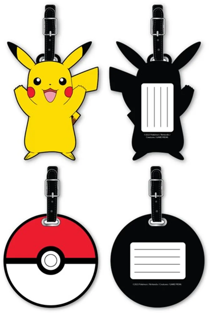 Pokémon: Pikachu Luggage Tag - 2pc 