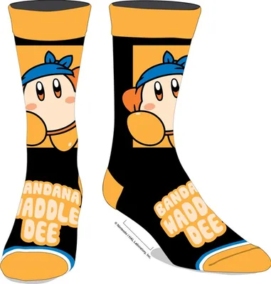 Kirby- Bandana Waddle Dee Socks 