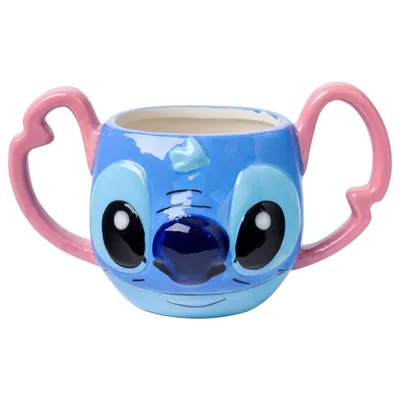 Mug Lilo & Stitch sculpté en 3D 