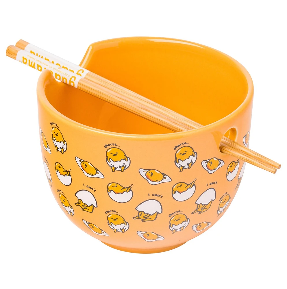 Bol de ramen Gudetama avec bag 