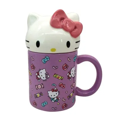 Hello Kitty Mug with 3D Topper 