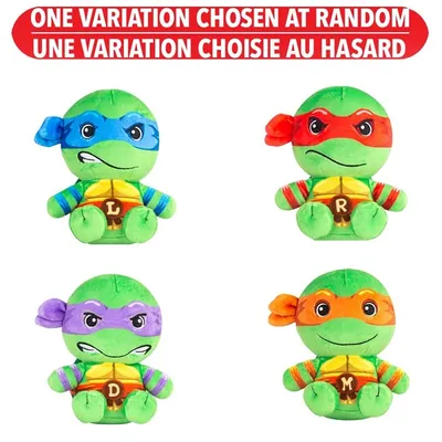 Club Mocchi-Mocchi Teenage Mutant Ninja Turtles Junior Plush 6-Inch Assortment – One Variation Chosen at Random