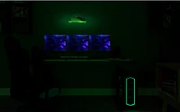 Bioglow LED Floating Shelf (Semi Circle) - GameStop Exclusive! 