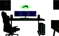 Bioglow LED Floating Shelf (Semi Circle) - GameStop Exclusive! 