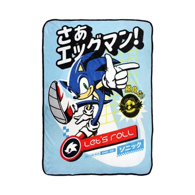 Sonic The Hedgehog Blanket 