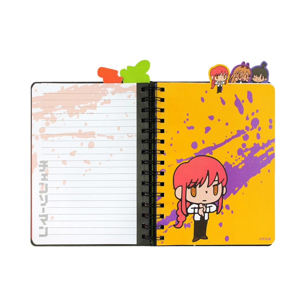 Chainsaw Man Tabbed Notebook 