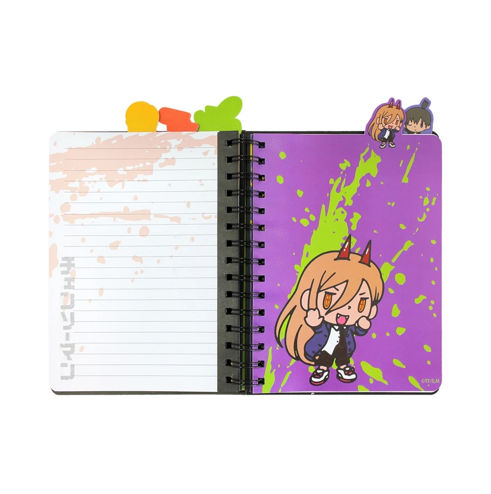Chainsaw Man Tabbed Notebook 
