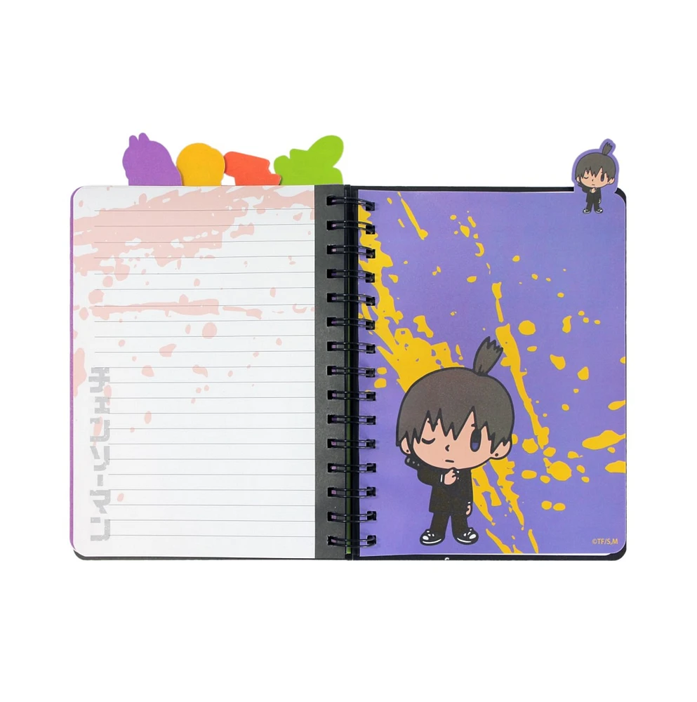 Chainsaw Man Tabbed Notebook 