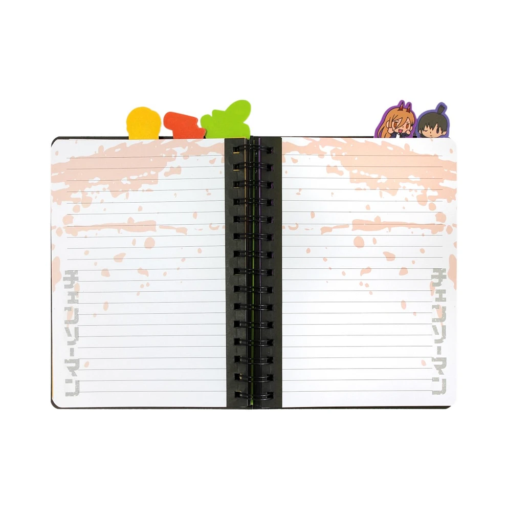 Chainsaw Man Tabbed Notebook 
