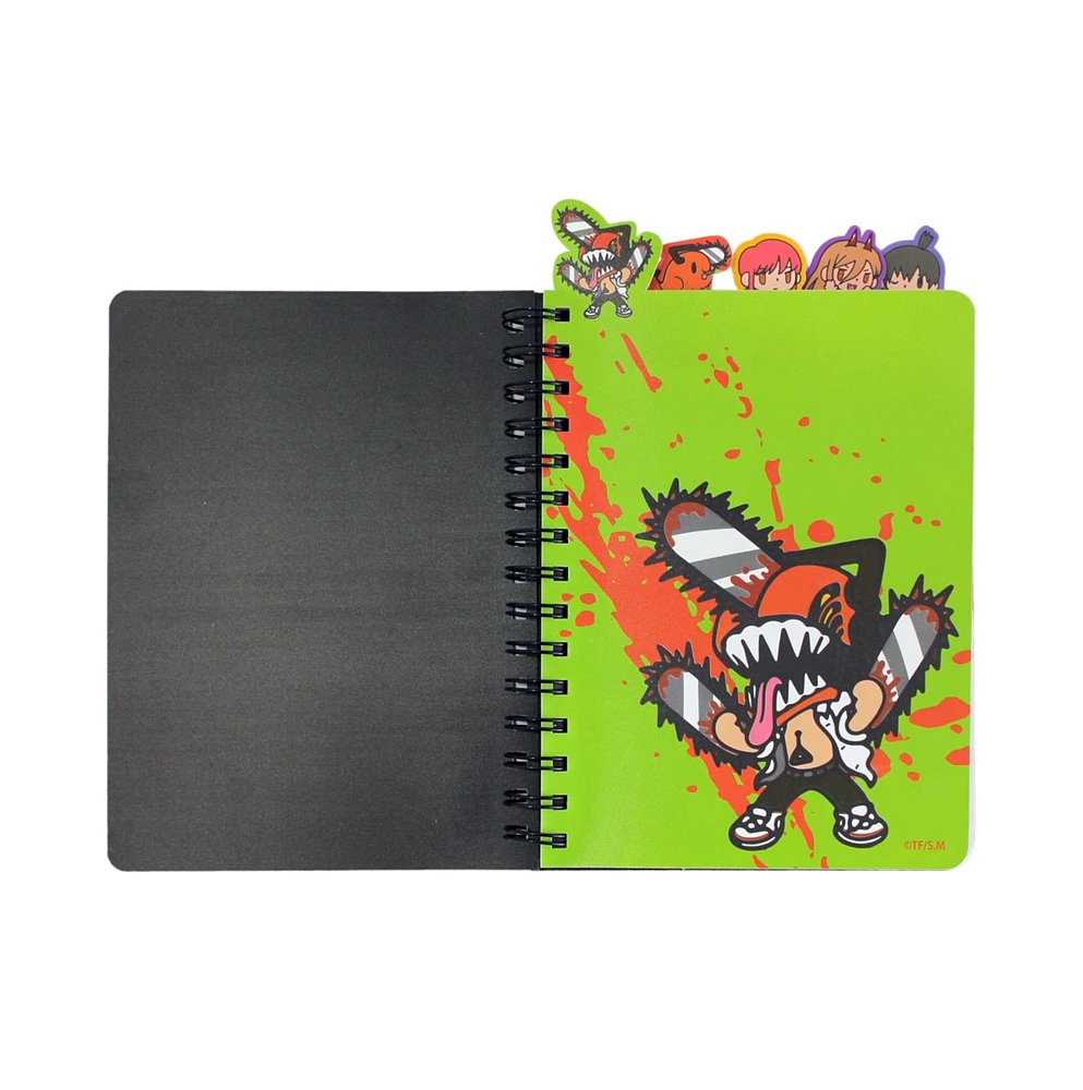 Chainsaw Man Tabbed Notebook 
