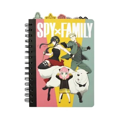 Spy x Family Tabbed Notebook 