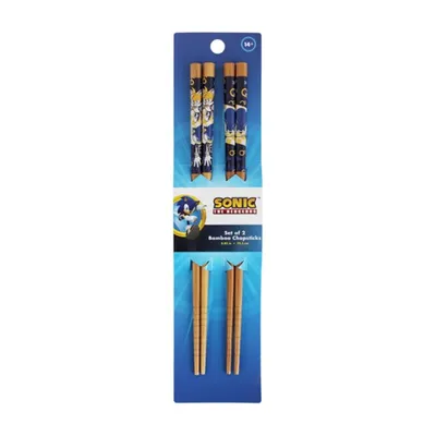 Sonic the Hedgehog Bamboo Chopsticks 2 Pack 