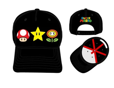 Super Mario: Power up Icons Hat 