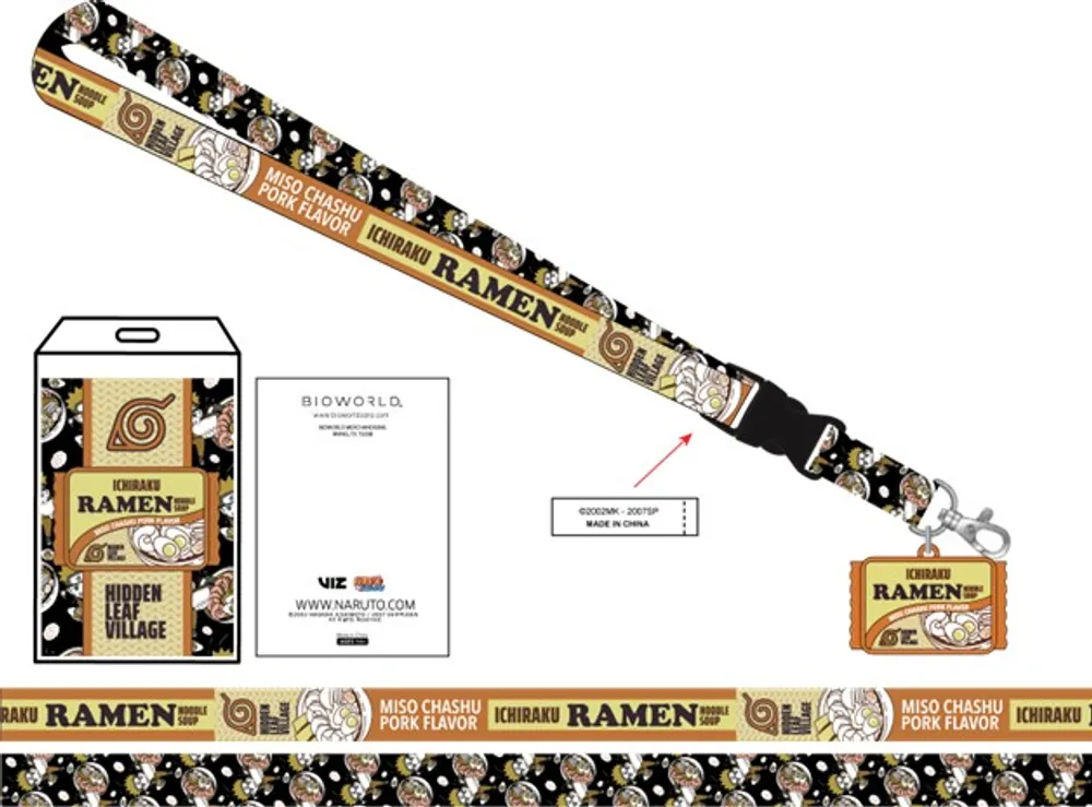 Naruto- Ichiraku Ramen Lanyard 