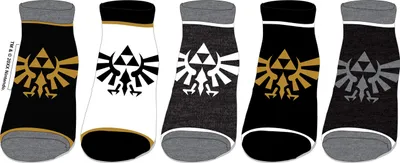 Legend of Zelda - Womens Ankle Socks - 5pk 