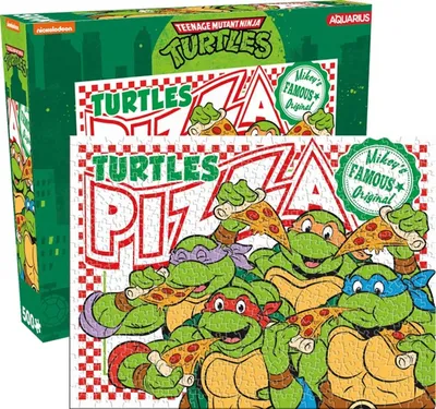 Teenage Mutant Ninja Turtles Pizza 500 Pc Puzzle 