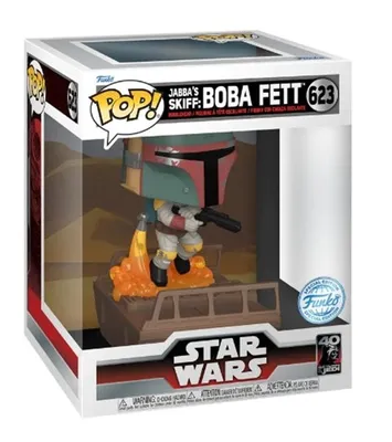POP! Star Wars Return of the Jedi Boba Fett Sand Skiff Build a Scene 